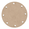 Support MDF "Round Star Border Ornament" de Chris Haughey