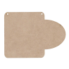 Support MDF "Oval Square Ornament" de Chris Haughey