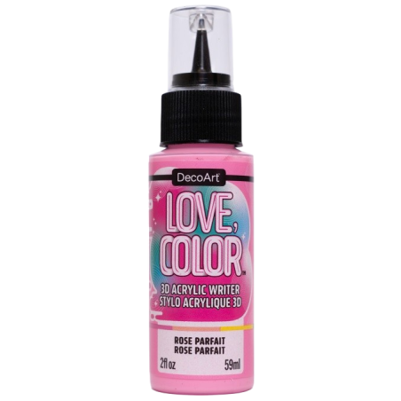 Love Color 3D Acrylic Writer - Rose Parfait