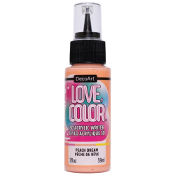 Love Color 3D Acrylic Writer - Peach Dream