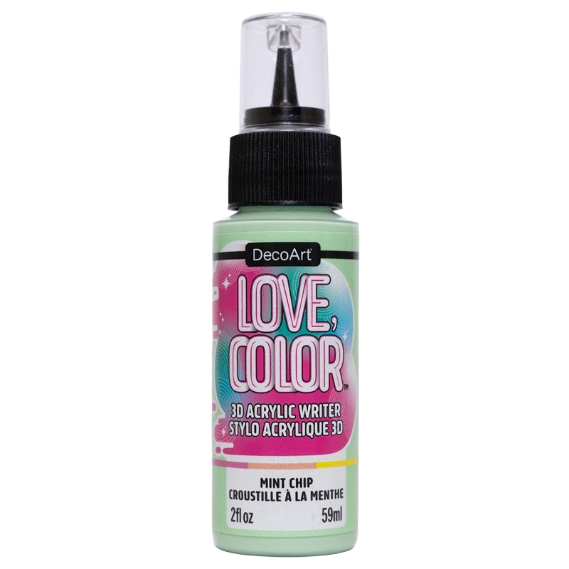 Love Color 3D Acrylic Writer - Mint Chip