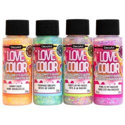 Love Color Neon Confetti Glitter - Party at My House