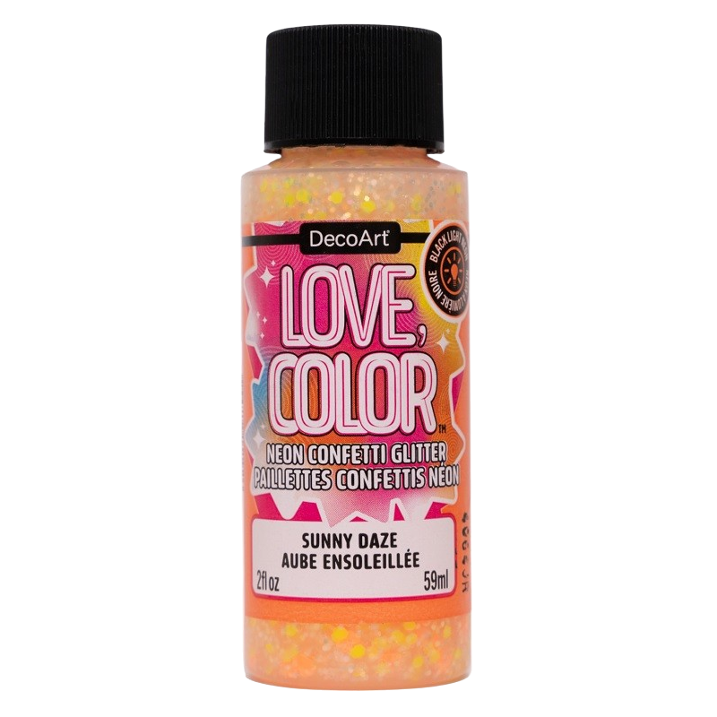 Love Color Neon Confetti Glitter - Sunny Daze