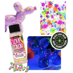 Love Color Neon Confetti Glitter - Mermaid Dream