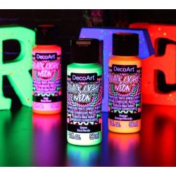 Black Light Neon - Pink