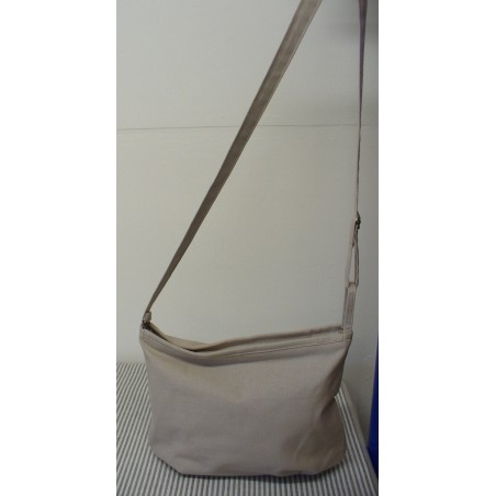 Sac à main beige