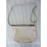Sac à main beige