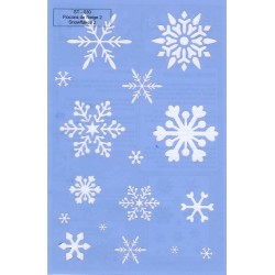 ST030 - Flocons de neige 2 - Snowflakes 2