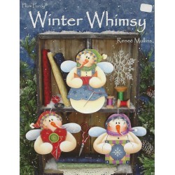 Winter Whimsy - Quilters - Snowman Heart