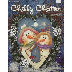 Chilly Chatter Renneé Mullins - Frosty Fun - Snowman Ornement