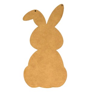 Ornement MDF " Bunny Ornament " de Chris Haughey